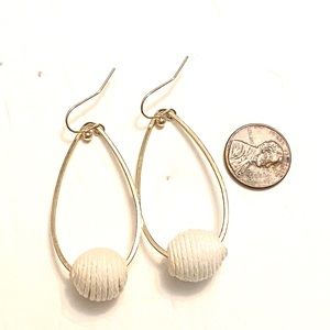 Jewelry - White Gold Dangle Earrings Jewelry - White Gold Dangle Earrings